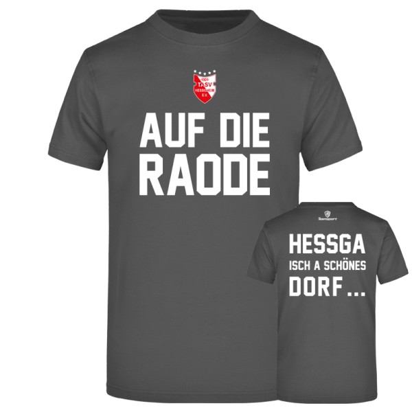 TASV Shirt 4 - Pokal / dark grey / Hessga isch a schönes Dorf...